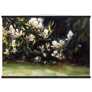 John Singer Sargent  Magnolias Museum-Quality Matte Paper Poster with Hanger