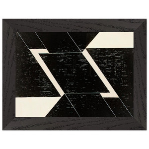 Lygia Pape  Tecelar  1955 Premium Wooden Framed Art Print / Poster