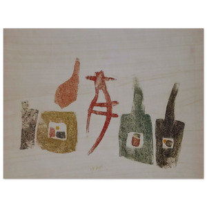 Julius Bissier  15657 Wood Print