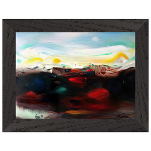 Chu teh Chun  UNTITLED 2007 N2 Premium Wooden Framed Art Print / Poster