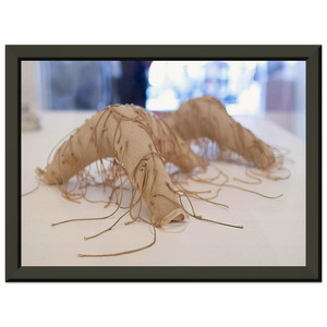 Eva Hesse  UNTITLED 1 N4 Premium Metal Framed Art Print / Poster