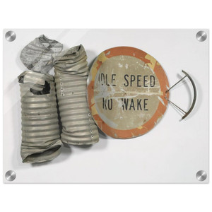 Robert Rauschenberg  NO WAKE GLUT 1986 Acrylic Print