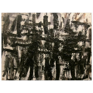 Robert Goodnough  Release  2005 Wood Print