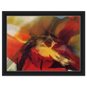 Paul Jenkins  Phenomena Day of Zagorsk Framed Canvas