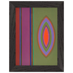 John Ferren  RVG  1966 Premium Wooden Framed Art Print / Poster