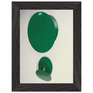 Lygia Pape  Amazonia Green  1989 Premium Wooden Framed Art Print / Poster