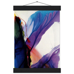 Paul Jenkins Phenomena Yonder Museum-Quality Matte Paper Poster with Hanger