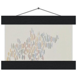 Robert Goodnough Untitled 1970 N2 Museum Matte Poster with Hanger