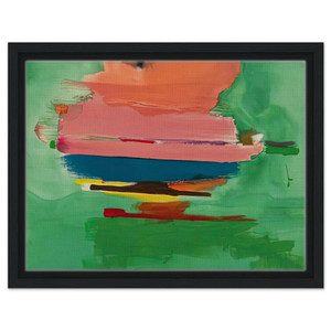 Helen Frankenthaler  Untitled 1973 Framed Canvas