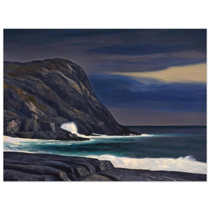 Rockwell Kent  Brewing Storm Monhegan Aluminum Print