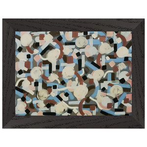 Alfred Manessier  Untitled  1952 N5 Premium Wooden Framed Art Print / Poster