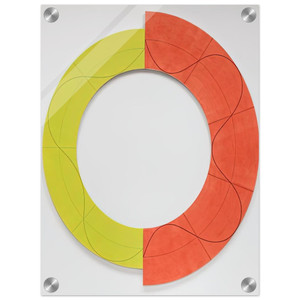 Robert Mangold  SPLIT RING IMAGE 1 2009 Acrylic Print