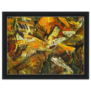 Chaim Soutine  CERET LANDSCAPE Framed Canvas