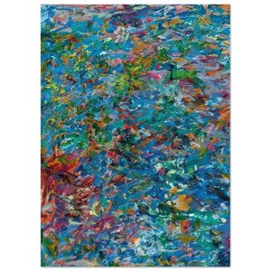 Milton Resnick  UNTITLED 1963 N4 Fine Art Poster / Art Print