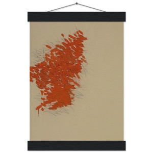 Robert Goodnough  Orange  1973 Museum-Quality Matte Paper Poster with Hanger