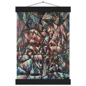 Robert Goodnough Two Seated Figures 1955 Matte Poster with Hanger