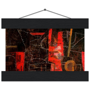 Philip Guston  THE TORMENTORS 1948 Museum-Quality Matte Paper Poster with Hanger