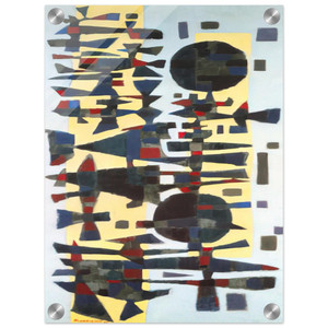 Alfred Manessier  Fete en Zeeland  1955 Acrylic Print