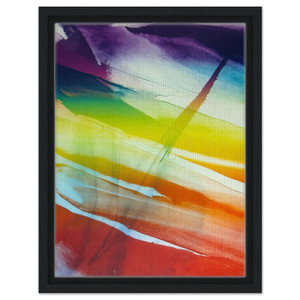 Paul Jenkins  Phenomena Franklins Kite  1974 Framed Canvas