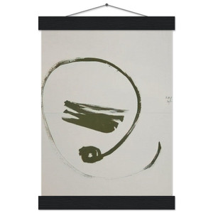 Dieter Roth  Brush Action  1977 Museum-Quality Matte Paper Poster with Hanger