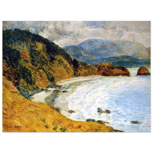 Childe Hassam  Ecola Beach Oregon Aluminum Print