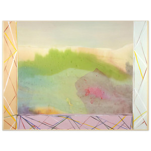 Ronnie Landfield  A Vision  1988 Aluminum Print