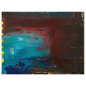 Helen Frankenthaler  Borrowed Dream 1992 Wood Print