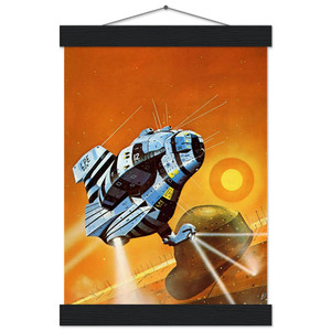 Chris Foss  Chris Foss N5 Museum-Quality Matte Paper Poster with Hanger