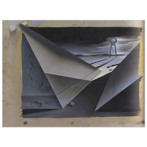 Salvador Dali  DESIGN FOR THE FILM SPELLBOUND 2 Wood Print