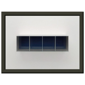 Donald Judd  Untitled Menziken  1988 Premium Metal Framed Art Print / Poster