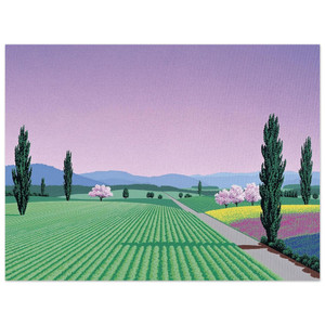 Hiroshi Nagai  Farmlands Aluminum Print