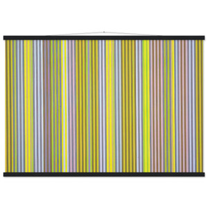 Gene Davis  Black Popcorn  1969 Museum-Quality Matte Paper Poster with Hanger