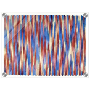 Gene Davis  Banjo  1981 Acrylic Print