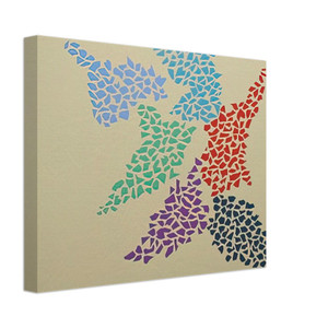 Robert Goodnough  Confetti Pattern  1973 Canvas