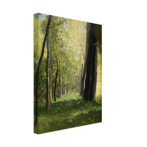 Odilon Redon  LANE OF TREES Canvas
