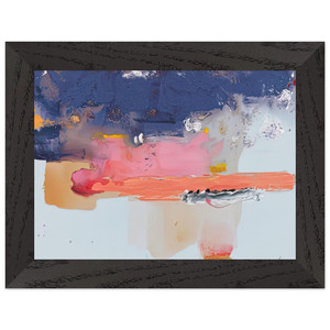 Helen Frankenthaler Western Roadmap 1991 Framed Art Print Poster