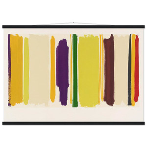 Patrick Heron Untitled From The Shapes of Colour 1978 N1 Poster with Hanger