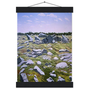 Neil Welliver  Midday Barren  1983 Museum-Quality Matte Paper Poster with Hanger