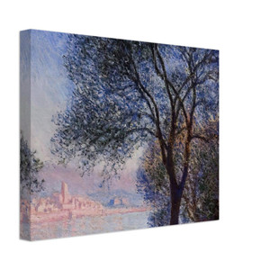 claude monet  Antibes Seen from the Salis Gardens 02 Canvas
