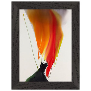 Paul Jenkins Phenomena Woman Witch 1969 Framed Art Print / Poster