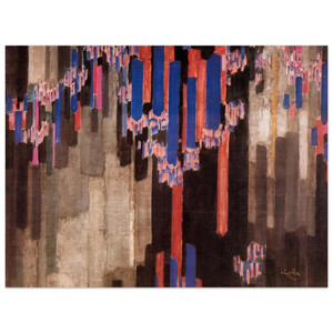Frantisek Kupka  Ordination of verticals Aluminum Print