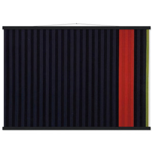 Gene Davis  Red Dog  1961 Museum-Quality Matte Paper Poster with Hanger