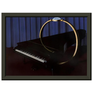 Rene Magritte  THE HAPPY HAND 1953 Premium Metal Framed Art Print / Poster