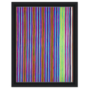 Gene Davis  Gothic Jab  1968 Framed Canvas