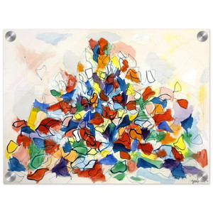 Robert Goodnough  Color Abstraction  1967 Acrylic Print