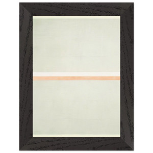 Agnes Martin  Gratitude Premium Wooden Framed Art Print / Poster