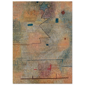 Paul Klee  RISING STAR 1923 Fine Art Poster / Art Print