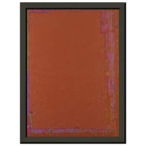 John Hoyland  20574  1974 Premium Metal Framed Art Print / Poster