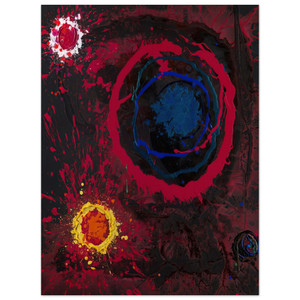 John Hoyland  Before Time Mysteries 12 050111  2011 Aluminum Print