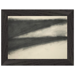 Richard Serra  UNTITLED 1972 N3 Premium Wooden Framed Art Print / Poster